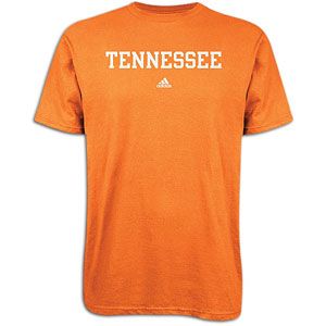 adidas College School Block T Shirt   Mens   Tennessee   Light Orange