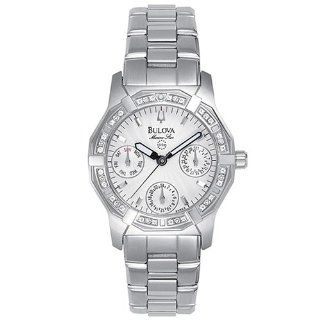 Bulova Womens 96R53 Marine Star Chronograph Watch: Watches: 