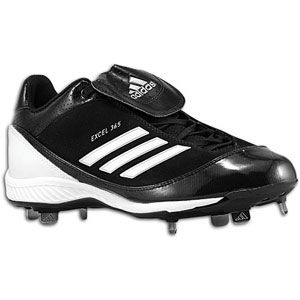 adidas Excel 365 Metal Low   Mens   Baseball   Shoes   Black/White