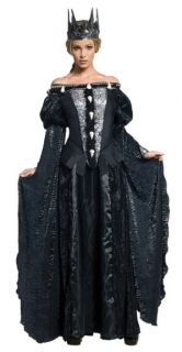 Snow White and the Huntsman: Ravenna Adult Skull Dress includes Long
