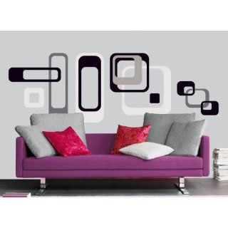 (20x28) Grey Squares Wall Decal