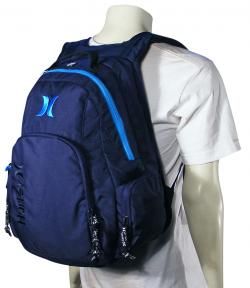 Hurley The One Laptop Backpack Navy New