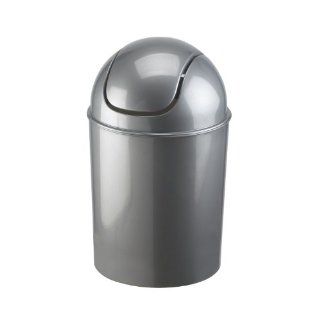 Umbra Mini Polypropylene Waste Can, Silver