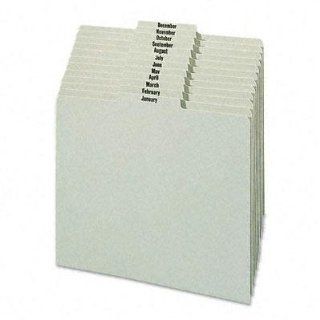 BUY NOW DIRECT  Smead 100% Recycled Monthly Top Tab File