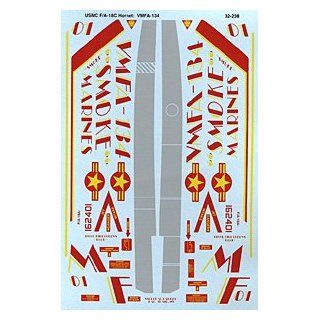 F/A 18 A+ Hornet US Marines VMFA 134 (1/32 decals) Toys & Games