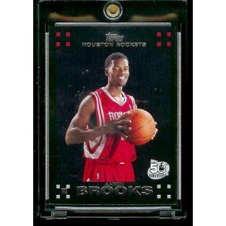 2007 08 Topps Basketball # 135 Aaron Brooks Rookie   NBA