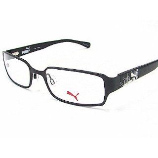  Puma PU15208 PU 15208 BK Black Optical Eyeglasses 52 18 135 Clothing