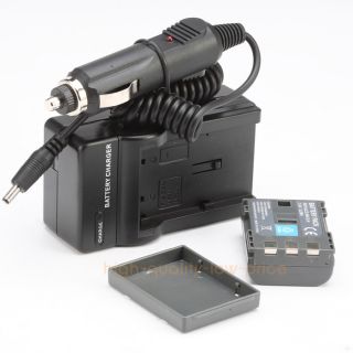  Battery+Charger for Canon VIXIA HFR10 HFR100 HV20 HV30 Digital Camera