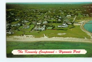  The Kennedy Compound Hyannis Port Cape Cod MA Stamp 1976