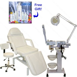 in 1 Facial Machine Hydraulic Massage Table Chair Spa Beauty Salon