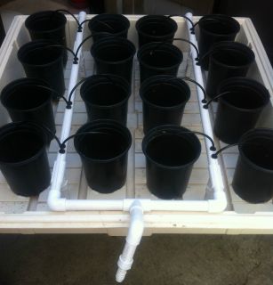  Fed Hydroponic Drip System 12 Site Covert Your 4x4 Flood Tables