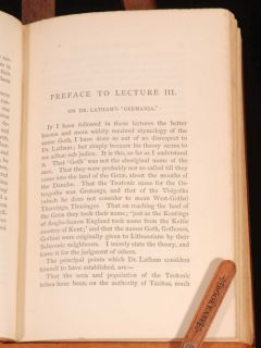 1891 Charles Kingsley The Roman and The Teuton Lectures