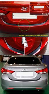 2011 2012 Hyundai Elantra Rear Bumper Protector Sticker★bumper