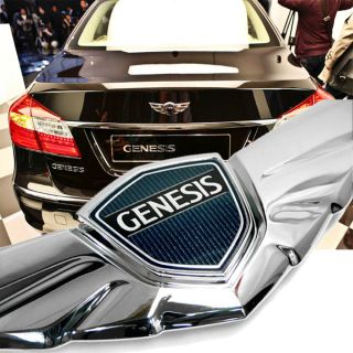 HYUNDAI GENESIS Wing Tail Rear Emblems Genuine Sedan 2009 2010 2011