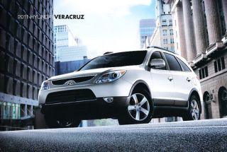 2011 Hyundai Veracruz Sales Brochure Catalog