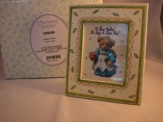 Cherished Teddies Mom Picture Frame I Love You