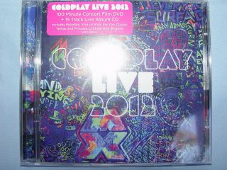 Live 2012 [DVD/CD] [Clean] [CD & DVD] by Coldplay (CD, Nov 2012, 2