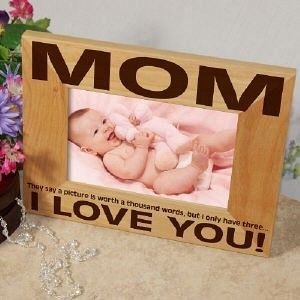  Mom I Love You Picture Frame Mom We Love You Photo Frame 3 sizes