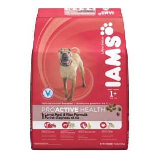 Iams Proactive Health Adult Dog Lamb Meal and Rice Dry Dog Food