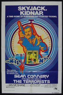 The Terrorists 1975 Sean Connery Ian McShane Poster