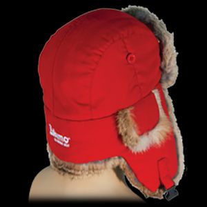 Eskimo Ice Fishing Gear New Bomber Aviator Rabbit Fur Lined Taslan Hat
