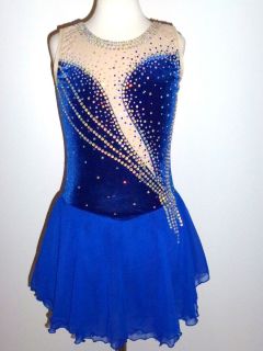 Beautiful Figure Ice Skating Dress Custom Made to Fit