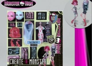 Monster High Create A Monster Ice and Blob Starter Set in Hand Brand