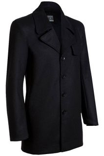 Icebreaker Legacy Trench Coat Mens Jacket XL Black XXL L M s Wool