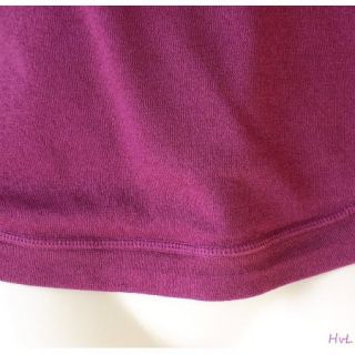 Knit Faux Wrap Blouse Top by Ideology Size L Petite Short Sleeve V