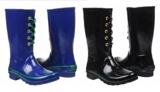 Lauren Ralph Lauren Womens Rachelle Rainboots Size 7 8 9 in Blue or