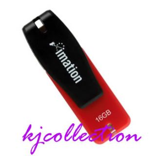 Imation 16GB 16g USB Flash Drive Password Red Nano Pro