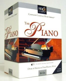 16 CD Set Classical Music Piano Beethoven Chopin More