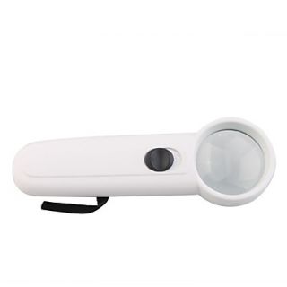 USD $ 13.39   Multifunctional Hand Hold Magnifier with LED Lights