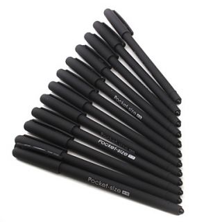 EUR € 8.82   0.3mm noir stylos à encre gel (12 crayon pack