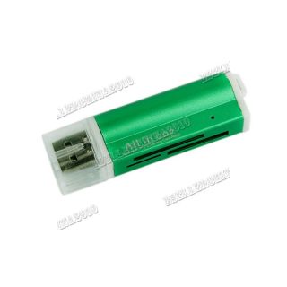 USB 2 0 All in 1 Memory Multi Card Reader SDHC MS SD TF M2