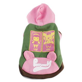 USD $ 17.29   Pink Bunny Warm Hoodie Coat for Dogs (XS XL),
