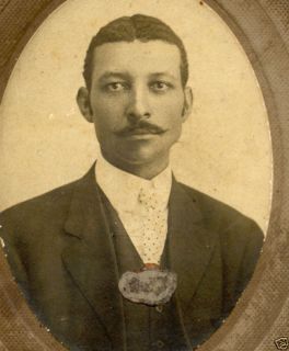 Handsome Black Man 1900s 1920s Savannah GA