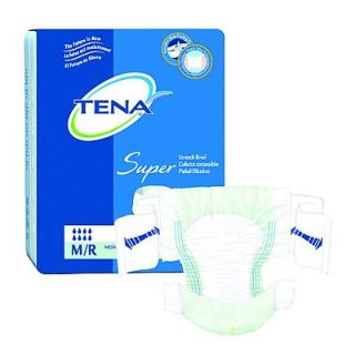 Tena Super Fitted Incontinence Briefs Size Medium 28 PK