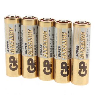 EUR € 4.04   GP 27A Alkaline Battery Pack (12V, 5 Pack), alle