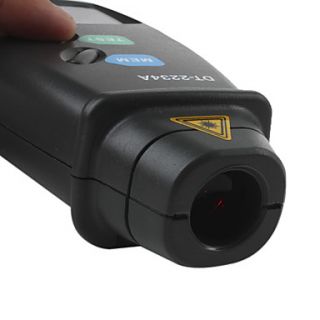 USD $ 33.99   Laser Non Contact Tachometer with Pouch DT 2234A,