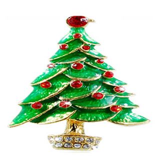 EUR € 5.33   Christmas Gift Metal Christmas Tree Style Broche