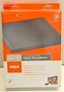 RCA Digital Flat Antenna Multi Directional Amplified ANT1450BR