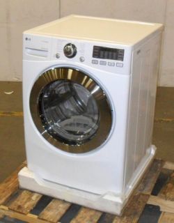 LG True Steam Sensor Dry White Clothes Dryer DLEX3070W
