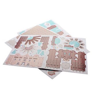 DIY Architecture 3D Puzzle Germany Speyer Cathedral (41pcs, difficulty