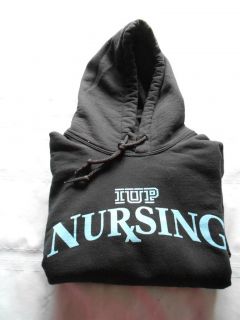 Indiana University of Pennsylvania Nursing Black Hooded Sweatshirt