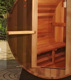 New Indoor Outdoor Barrel Sauna Kit 2 Person  Sauna Kits