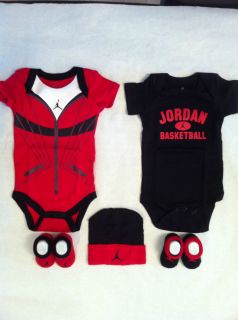 Michael Jordan Jumpman Infant 5 Piece Gift Set Size 0 6 Months New