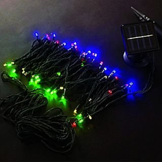 USD $ 47.88   Solar 3M 100 LED Colorful Light Fairy String Lamp for