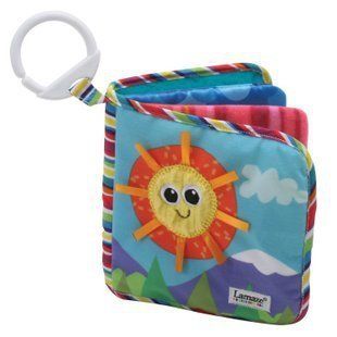  Baby Kid Child Lamaze Discovery Cloth Book Rattle Crinkle Squeaky Toys