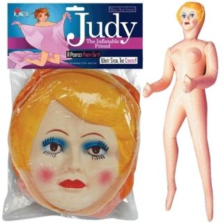Inflatable Judy Blow Up Doll Girl Female Gag Gift Bachelorette